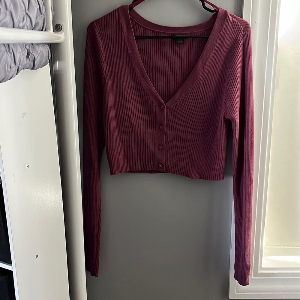 Wild Fable Cropped Cardigan